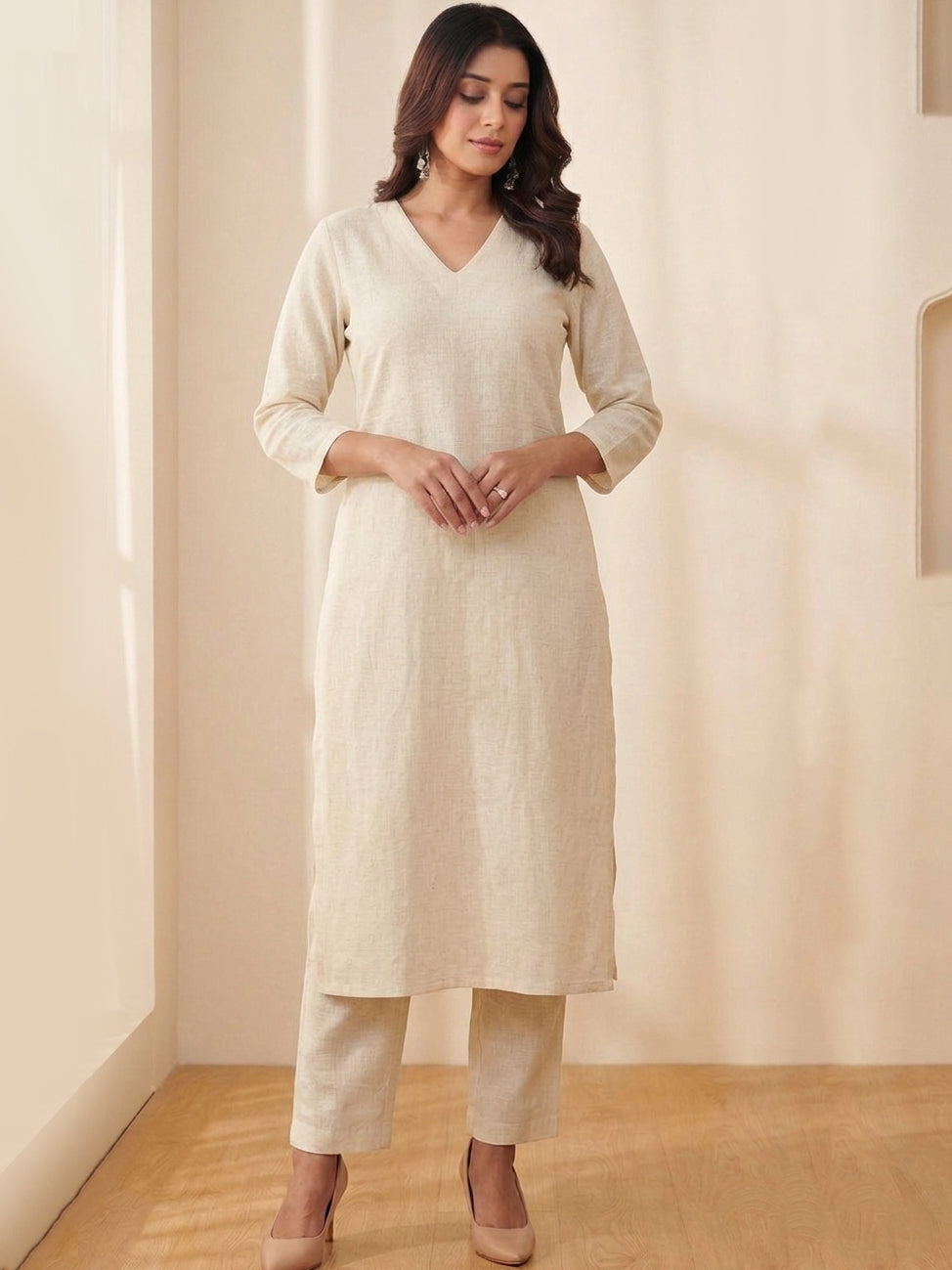 Airy Linen Kurta
