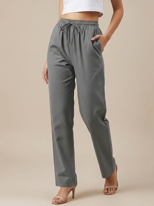 Dark Grey Everyday Cotton Pants