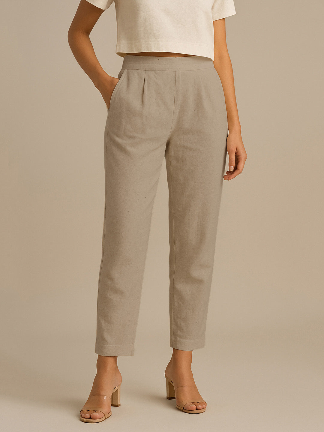 Earthy Airy Linen Pants