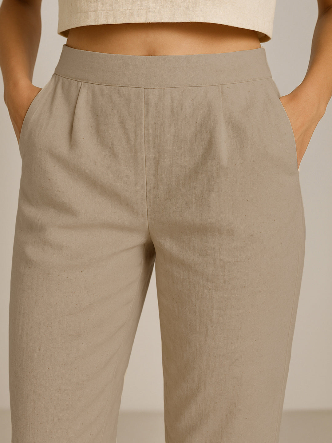 Earthy Airy Linen Pants