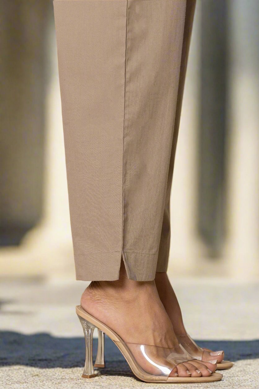 Light Brown Everyday Cotton Pants