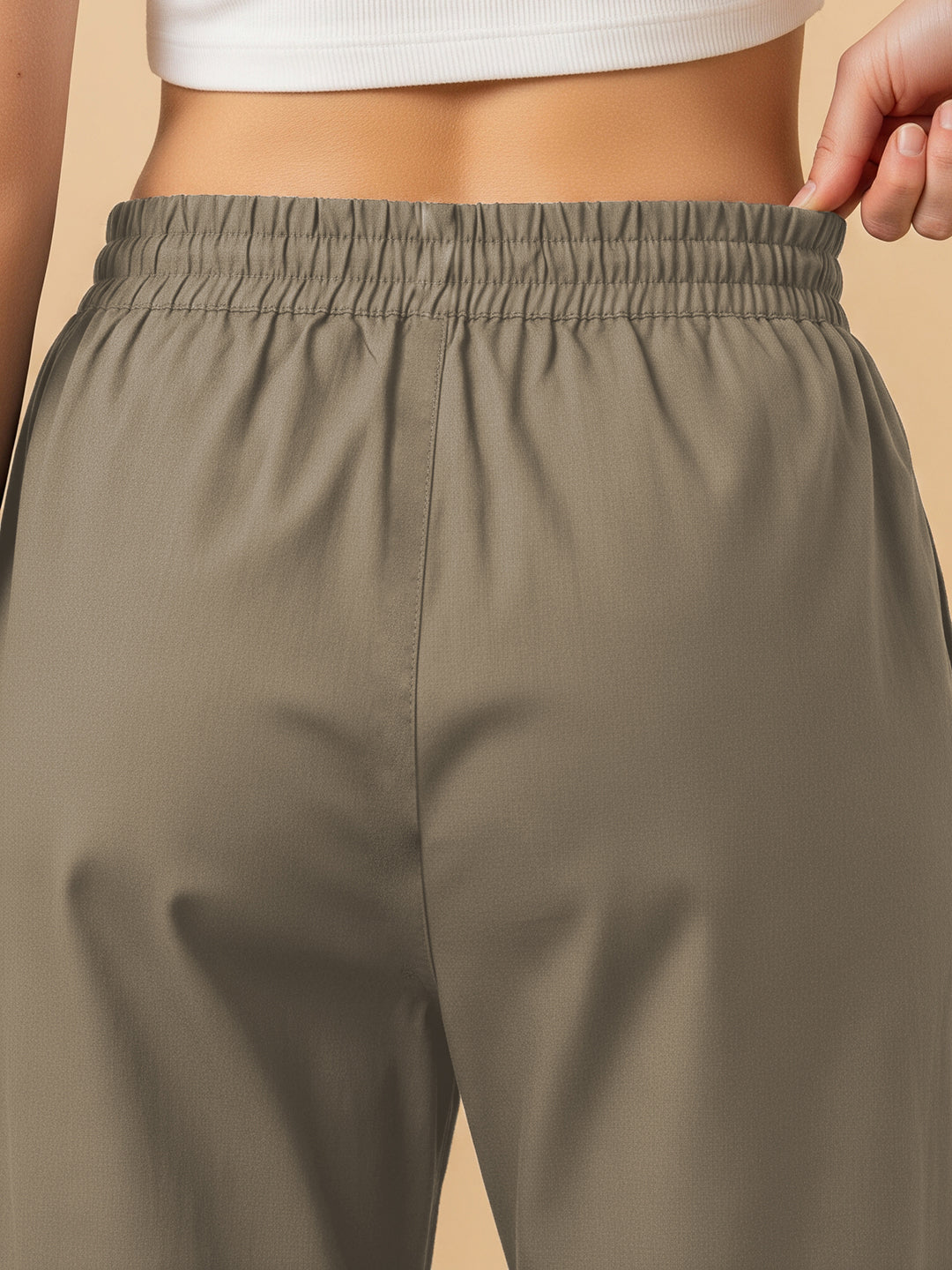 Light Brown Everyday Cotton Pants
