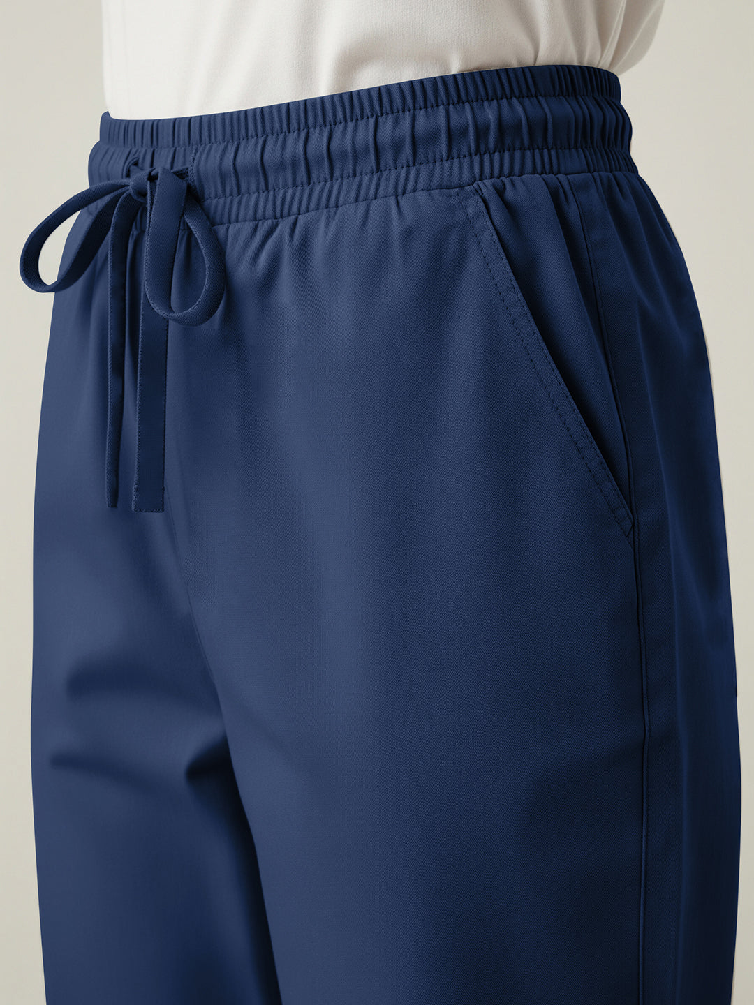 Navy Everyday Cotton Pants