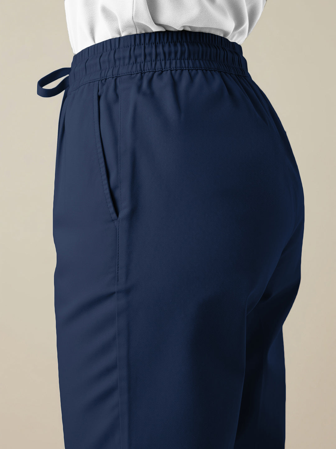 Navy Everyday Cotton Pants