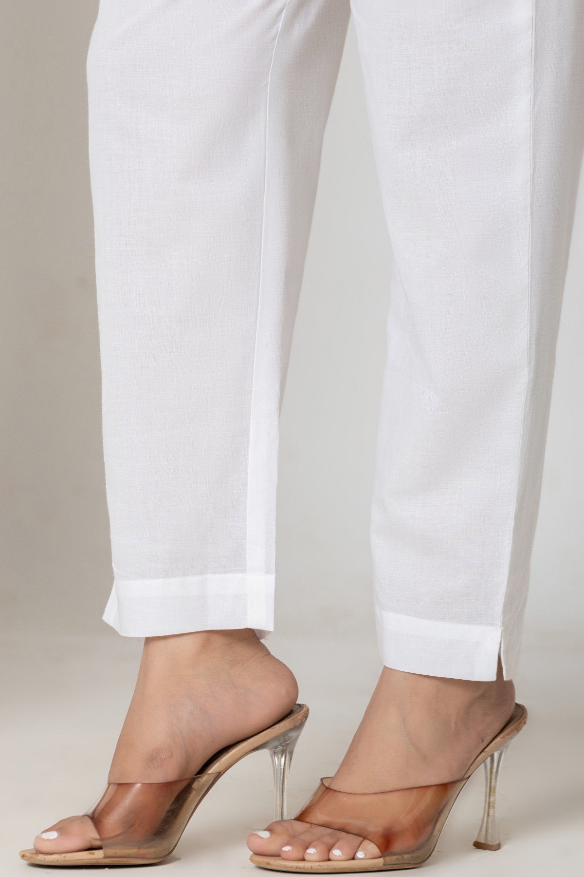 White Everyday Cotton Pants