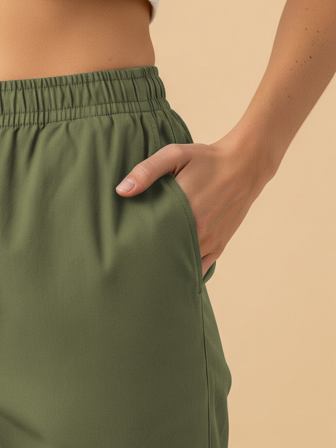 Sage Green Everyday Cotton Pants