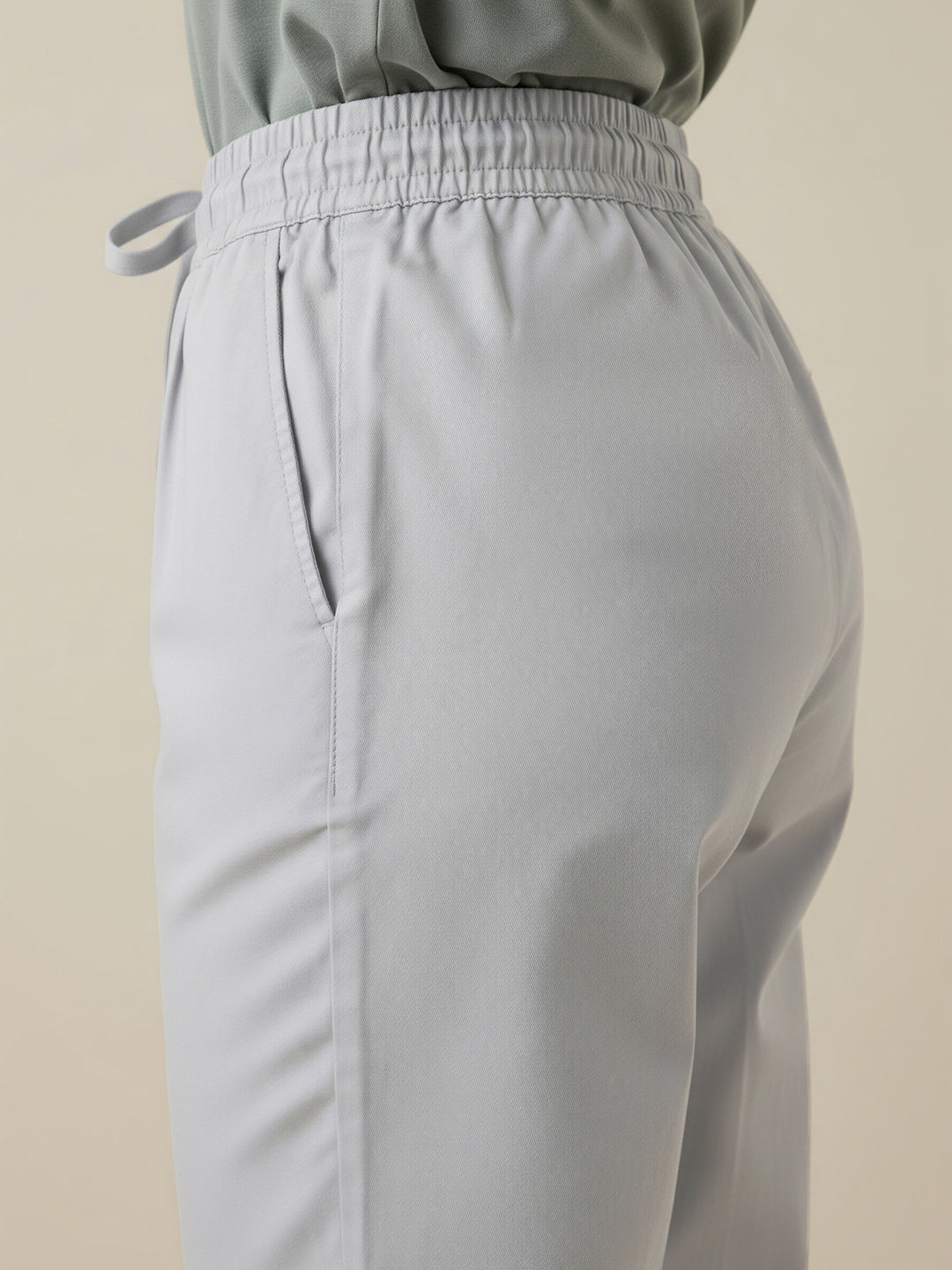 Grey Everyday Cotton Pants