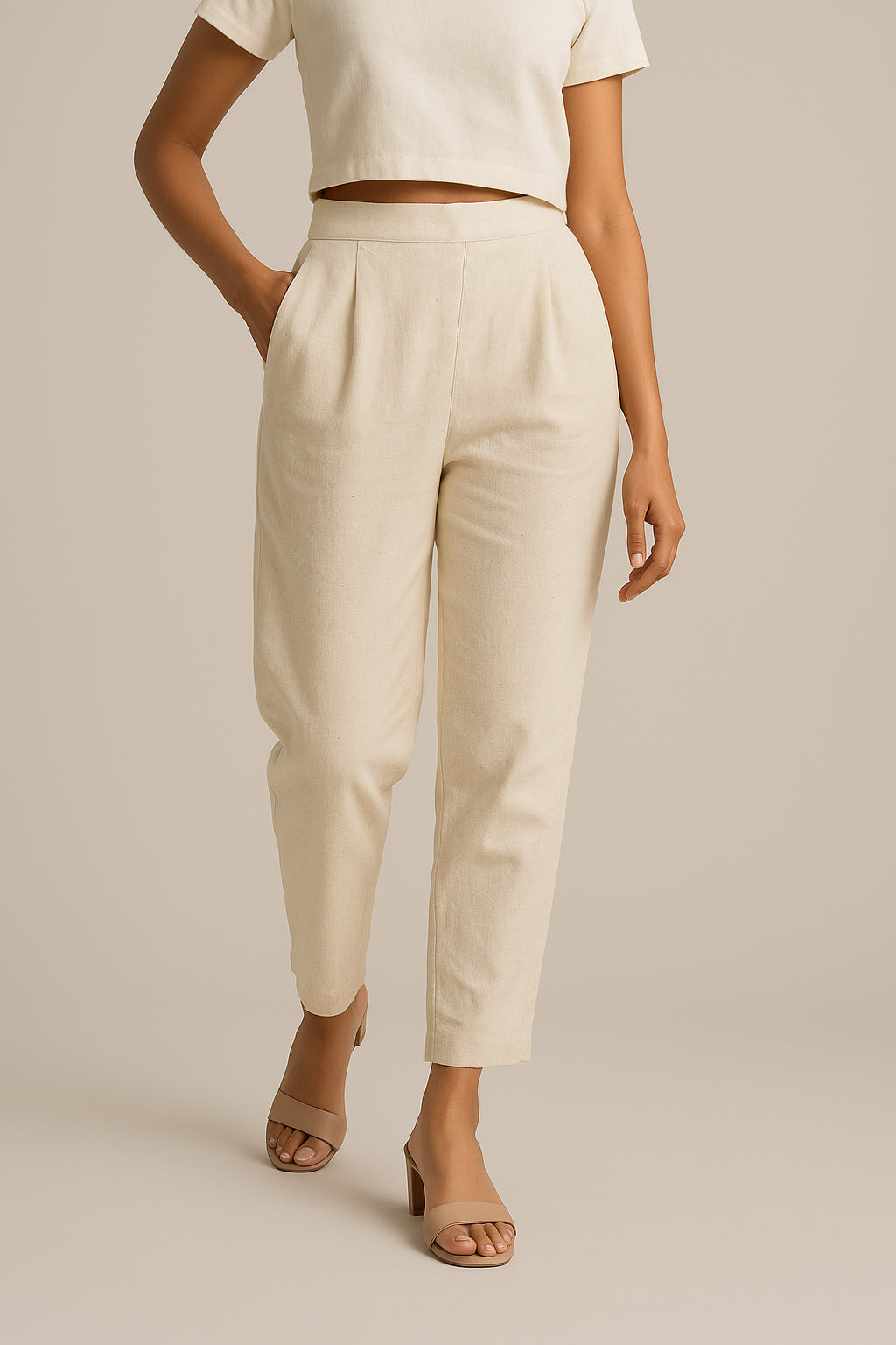 Khadi Airy Linen Pants